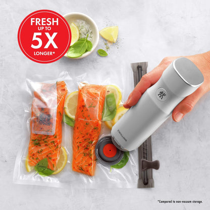 ZWILLING Fresh & Save Handheld Vacuum Sealer Machine for Easy Storage