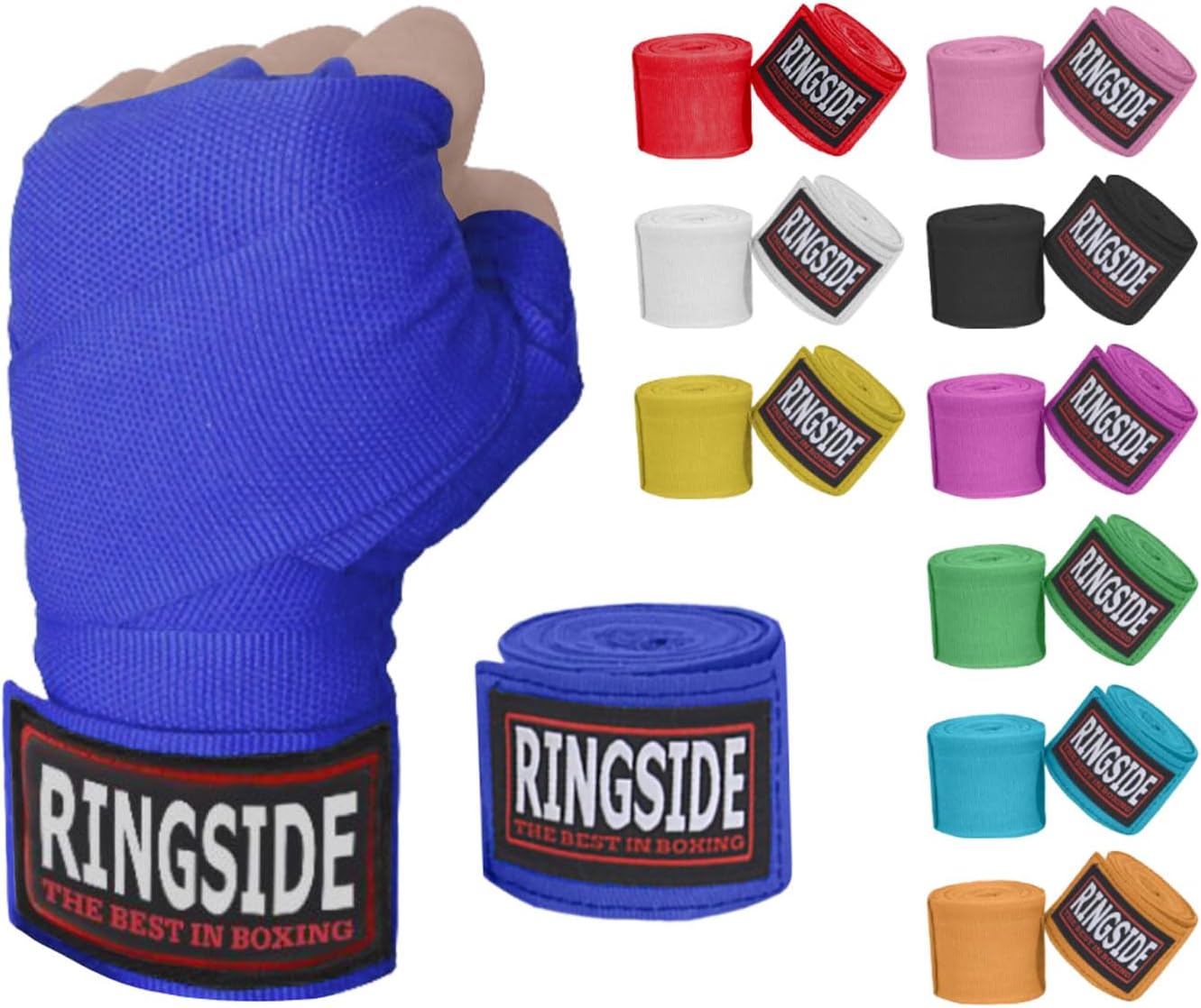 Ringside Mexican Style Boxing Hand Wraps (Pair)