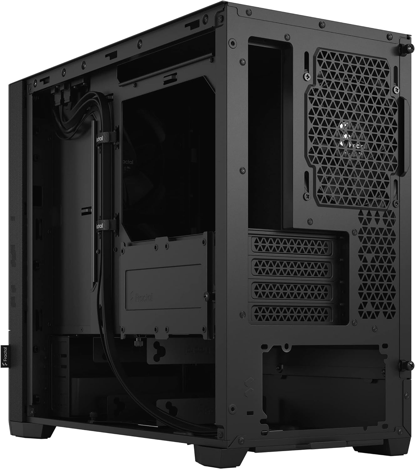 Fractal Design Pop Silent Black Solid ATX mATX Mini ITX Power supply included No