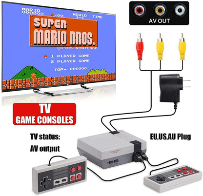 Classic Retro Game Console, SYOSI AV Output Console Built-in 620 Classic Video Games for Kids Gift Birthday Gift