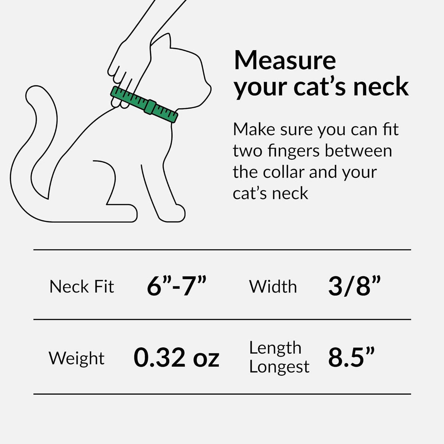 CollarDirect Leather Cat Collar with Elastic Safety Strap and Bell for Boy, Girl, Kitten (Neck Fit 9"-11", White)