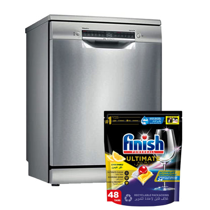 Bosch Standing Dishwasher, 13 Place Settings Dishwashers, German Engineering Bosch Dishwasher, Dishwasher Machine SMS4HMI26M