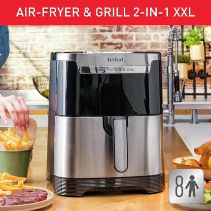 TEFAL Air Fryer | Easy Fry Essential |3.5 L Capacity | 1430W | Healthy Cooking |Adjustable Temperature | 2 Years Warranty | EY130840