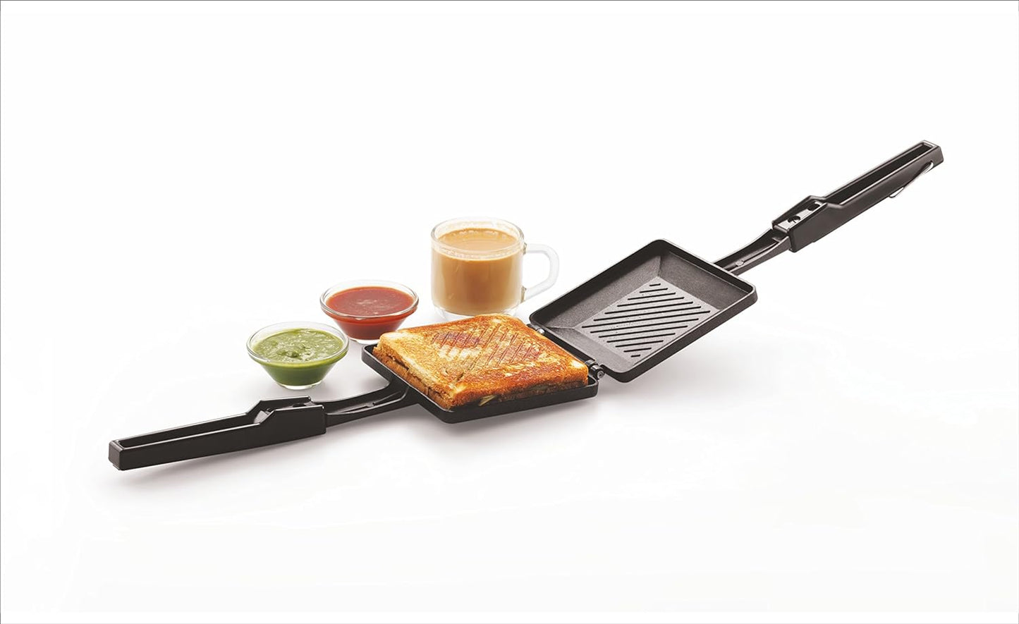 Tosaa TSTSOLO Solo Regular Gas Sandwich Toaster (Black)