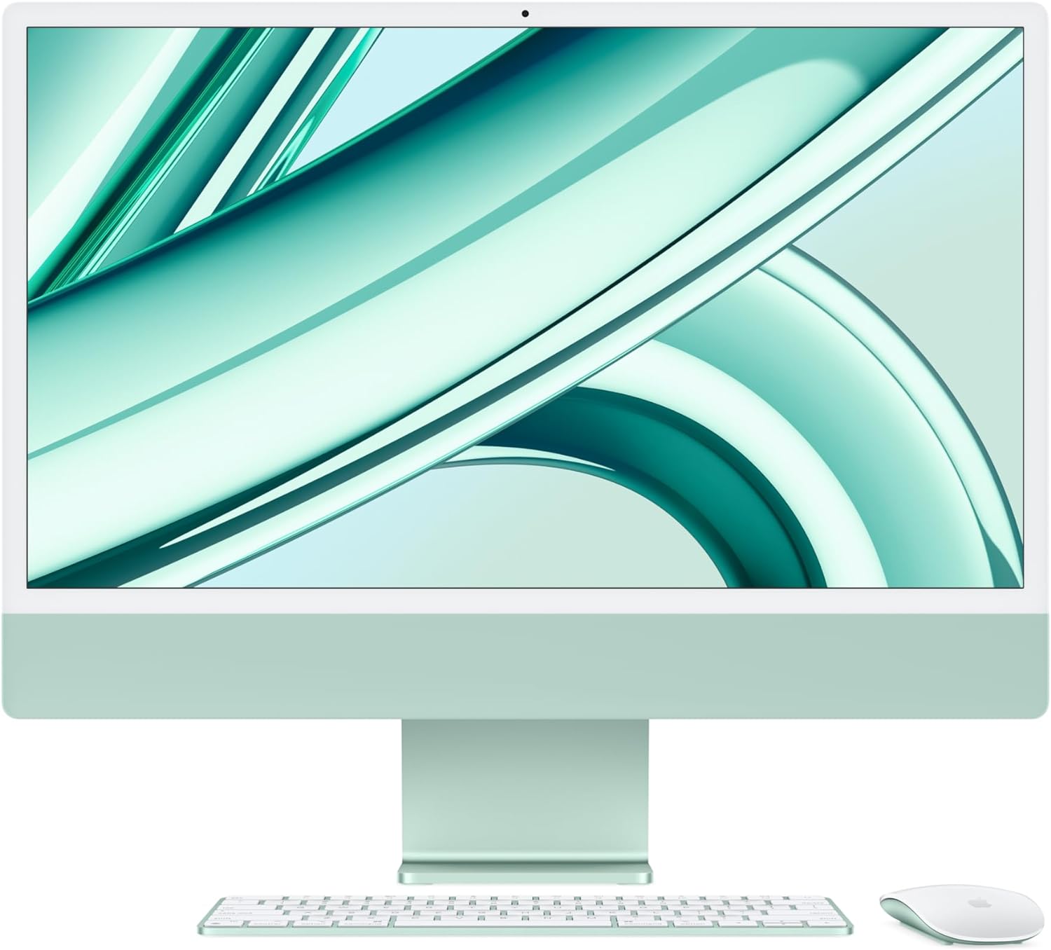 Apple 2023 iMac (24-inch, Apple M3 chip with 8‑core CPU and 10‑core GPU, 8GB Unified Memory, 512GB) - Silver; English - CaveHubs