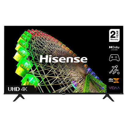 HISENSE 43A6BGTUK (43 Inch) 4K UHD Smart TV, with Dolby Vision HDR, DTS Virtual X, Youtube, Netflix, Disney +, Freeview Play and Alexa Built-in, Bluetooth and WiFi (2022 NEW)