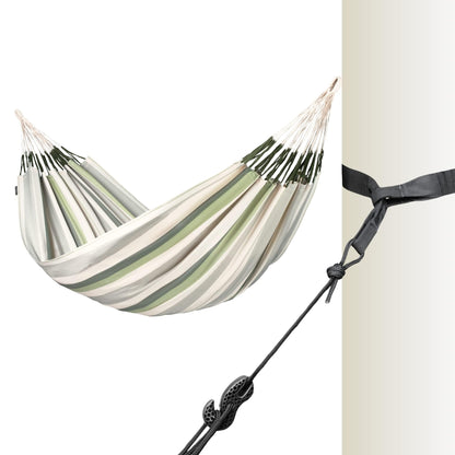 LA SIESTA Brisa classic swing hammock, double (160 cm width), hanging bed suitable for outdoor