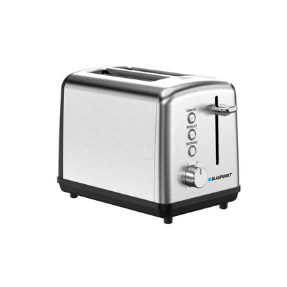 Blaupunkt 2-Slice Toaster, 870W, Brushed Stainless Steel, 6 Browning Levels, KTS612