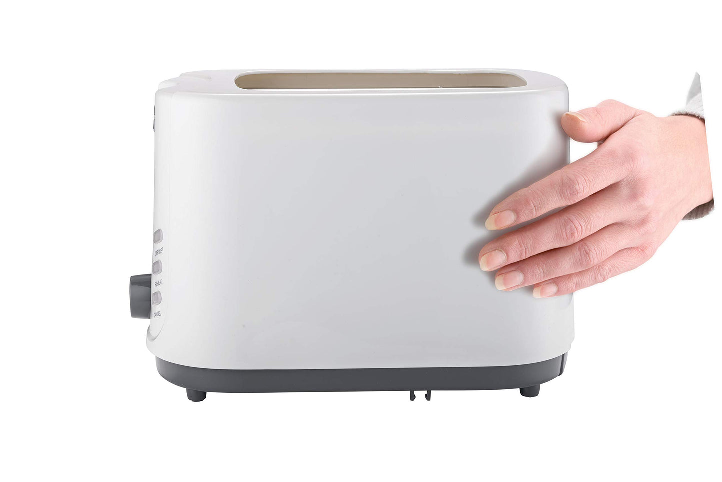 Black & Decker 1350W 4 Slice cool touch Toaster with Electronic Browning Control White ET124-B5 2 Years Warranty