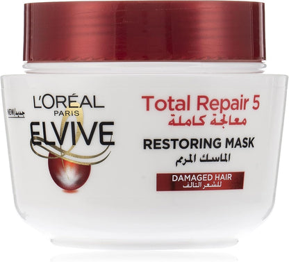 L'Oreal Paris Elvive Total Repair 5 Restoring Mask, 300 ml