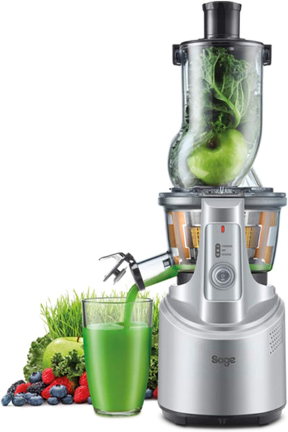 Sage The Big Squeeze Juicer, Brushed Stainless Steel, SJS700SIL