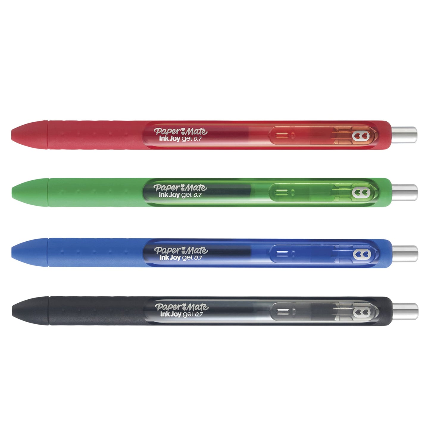 Paper Mate Inkjoy Gel Retractable Pen, 0.7Mm, Ink, Pack Of 14, Assorted (1951636)