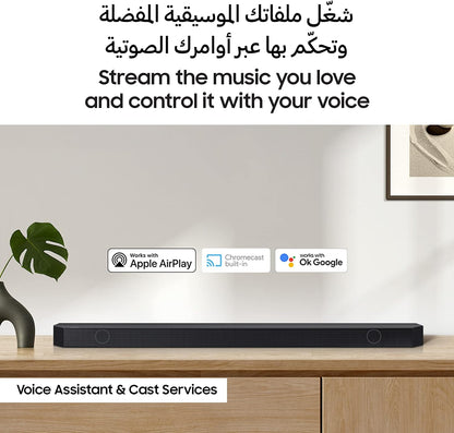 Samsung 3.1Ch Wireless Soundbar with Dolby Digital/DTS Virtual:X In Built Subwoofer Bluetooth Connectivity - HW-B650/ZN