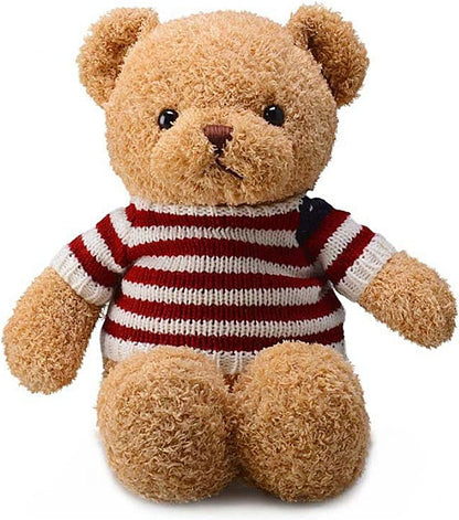 Beauenty Cute Teddy Bear Stuffed Animal Plush,Soft Plush Animals 40CM(Brown) (blue)