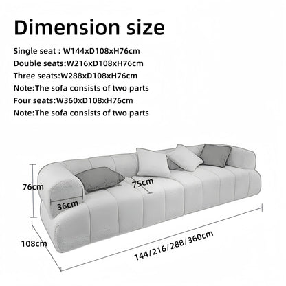 1PCS ALeeik Overstuffed Multifunction Sofa set,Made with Fleece Fabric and Wood Furniture for Home Livingroom,Bedroom,Office (Pea, Single Seat)