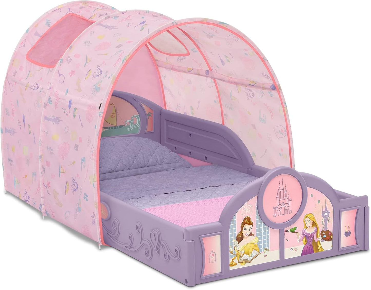 Delta Children Sleep and Play Toddler Bed with Tent