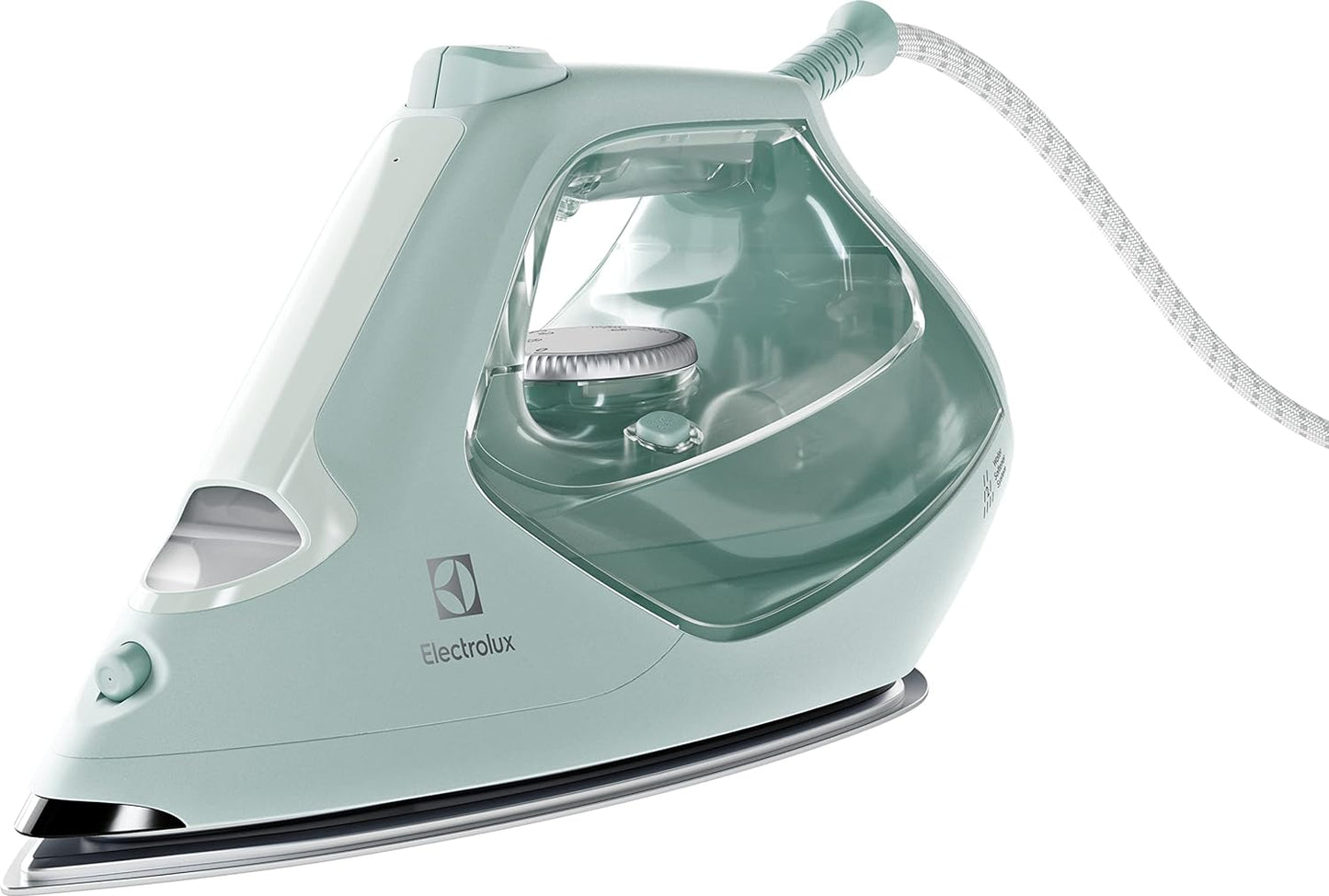 ELECTROLUX Steam Iron 2300W Max Power, Portable Clothing Iron, Ceramic Soleplate, Auto Shut Off, 1 Year Warranty, Linen Green E7SI1 82LG