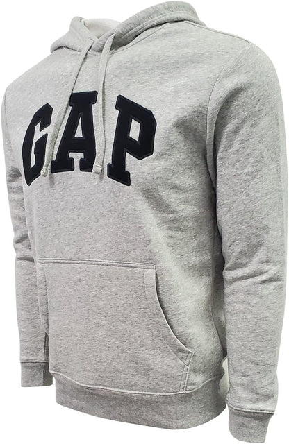 Gap Factory Men's Fleece Arch Logo Pullover Hoodie