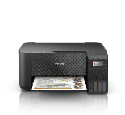 Epson Ecotank L3210 Home Ink Tank Printer A4, Colour, 3 In 1 Printer, Black, Compact - CaveHubs