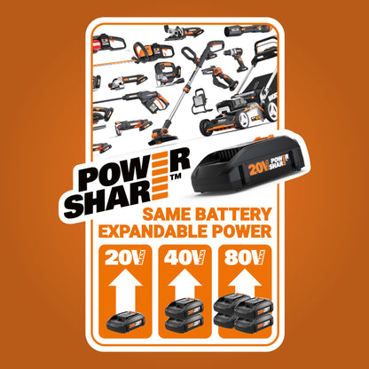 Worx NITRO WX177L 20V Brushless Switchdriver 2.0 2-in-1 Cordless Drill & Driver