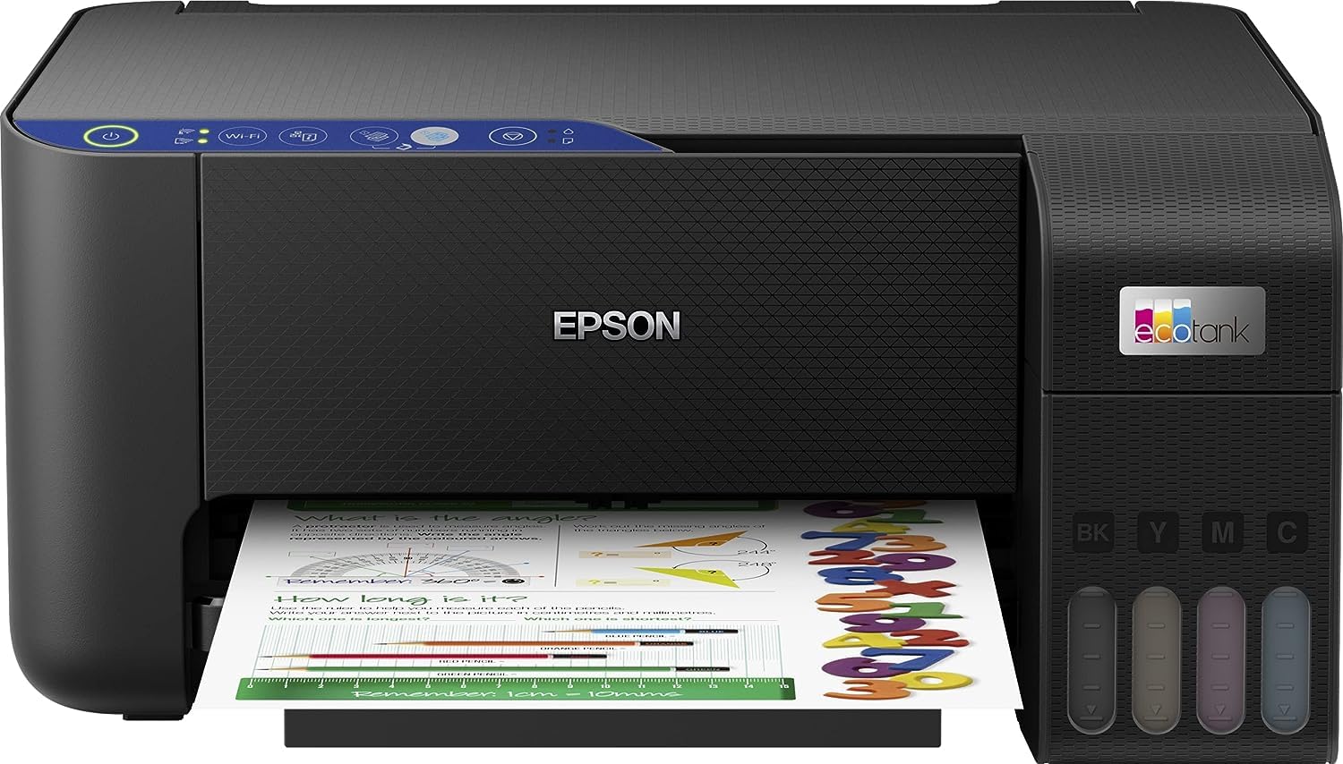 Epson Ecotank L3251 Home Ink Tank Printer A4, Colour, 3-In-1 With Wifi And Smartpanel App Connectivity, Black, Compact - CaveHubs