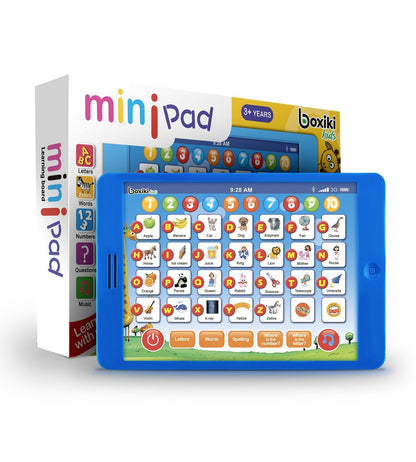 Learning Pad For Toddlers. Fun Kids Tablet with 6 Learning Games. Early Child Development Toy for Learning Numbers, ABC, and Spelling. Plays Music. Educational Toy