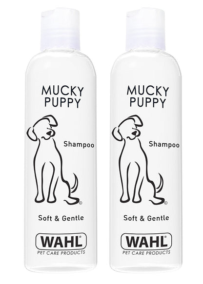 Wahl Mucky Puppy Shampoo, Dog Shampoo, Shampoo for Pets, Gentle Pet Friendly Formula, Sensitive Skin, Shampoo for Young Animals, Ready-to-Use, Remove Dirt.