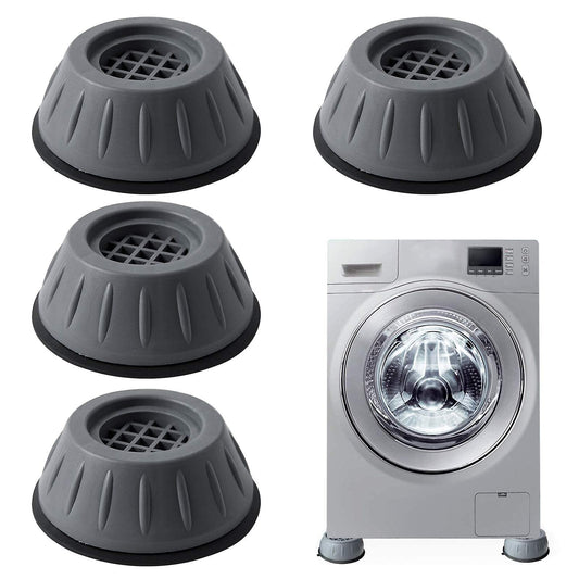 SKY-TOUCH 4pcs Anti Vibration Pads for Washer Dryer Shock and Noise Cancellation, Washing Machine Stand to Prevent Shifting, Shaking Walking for Home