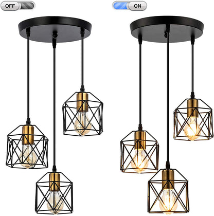 Oninio Modern Wooden Beads Dandelion Chandelier, Firework Pendant Lighting, 8-Lights Sputnik Ceiling Hanging Light Fixture for Living Room Dining Room Bedroom Kitchen Foyer(G9 Base,Bulb NOT included）