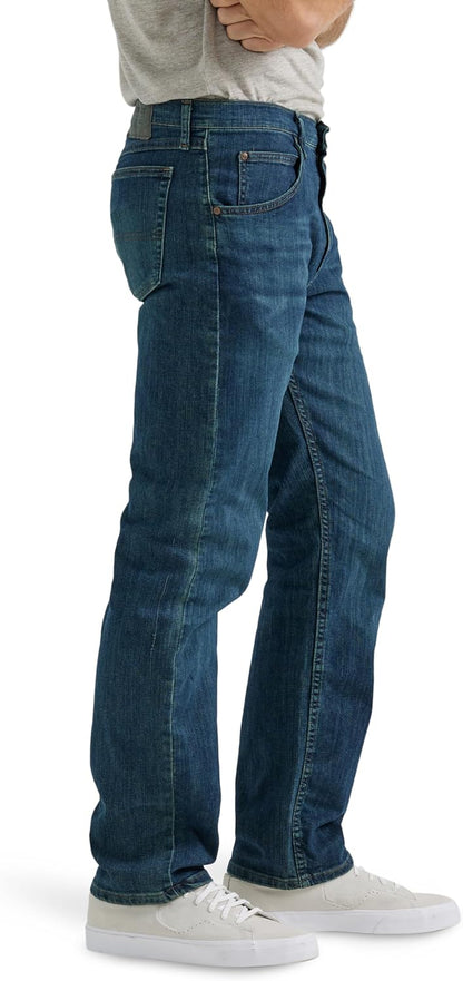 Wrangler mens Wrangler Authentics Men's Classic 5-Pocket Regular Fit Flex Jean Jeans