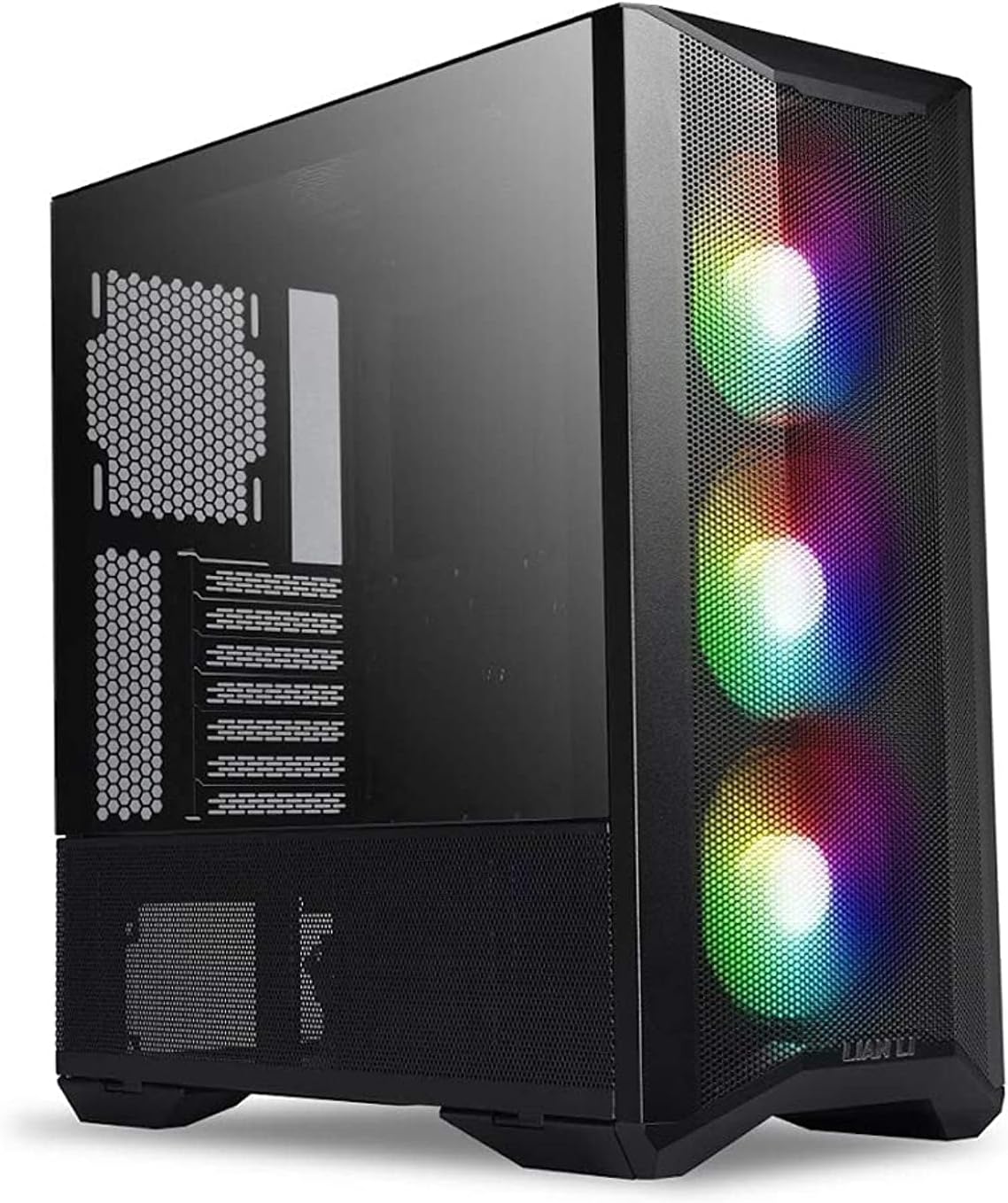 Lian-Li LAN2MRX Tempered Glass Atx Case, Black