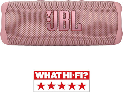 JBL Flip 6 Portable IP67 Waterproof Speaker with Bold JBL Original Pro Sound, 2-Way Speaker, Powerful Sound and Deep Bass, 12 Hours Battery, Safe USB-C Charging Protection - Red, JBLFLIP6RED