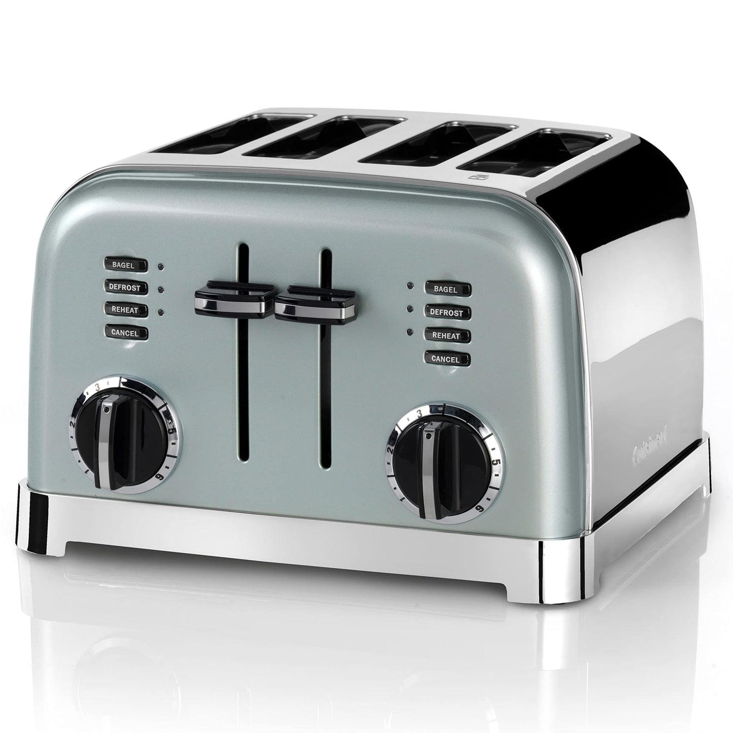 Cuisinart Style Collection 4 Slot Metal Classic Toaster, Vintage Rose