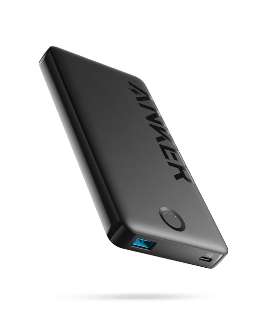 Anker USB-C Power Bank, 323 Portable Charger (PowerCore PIQ), High-Capacity 10,000mAh Battery Pack for iPhone 14/14 Pro / 14 Pro Max/Samsung/Pixel/LG (Cable and Charger Not Included) - CaveHubs