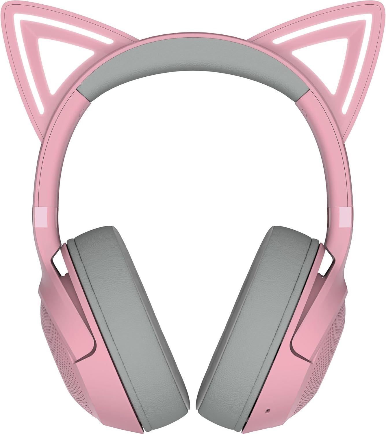 Razer Kraken Quartz Edition - Gaming Headphones for PC, PS4, Xbox One and Switch with 50 mm Drivers and Cooling Gel-Infused Cushions - Pink