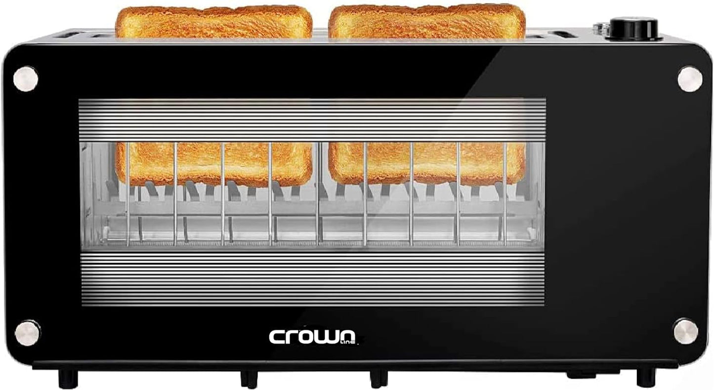 Crownline Toaster, Black, Tr-274