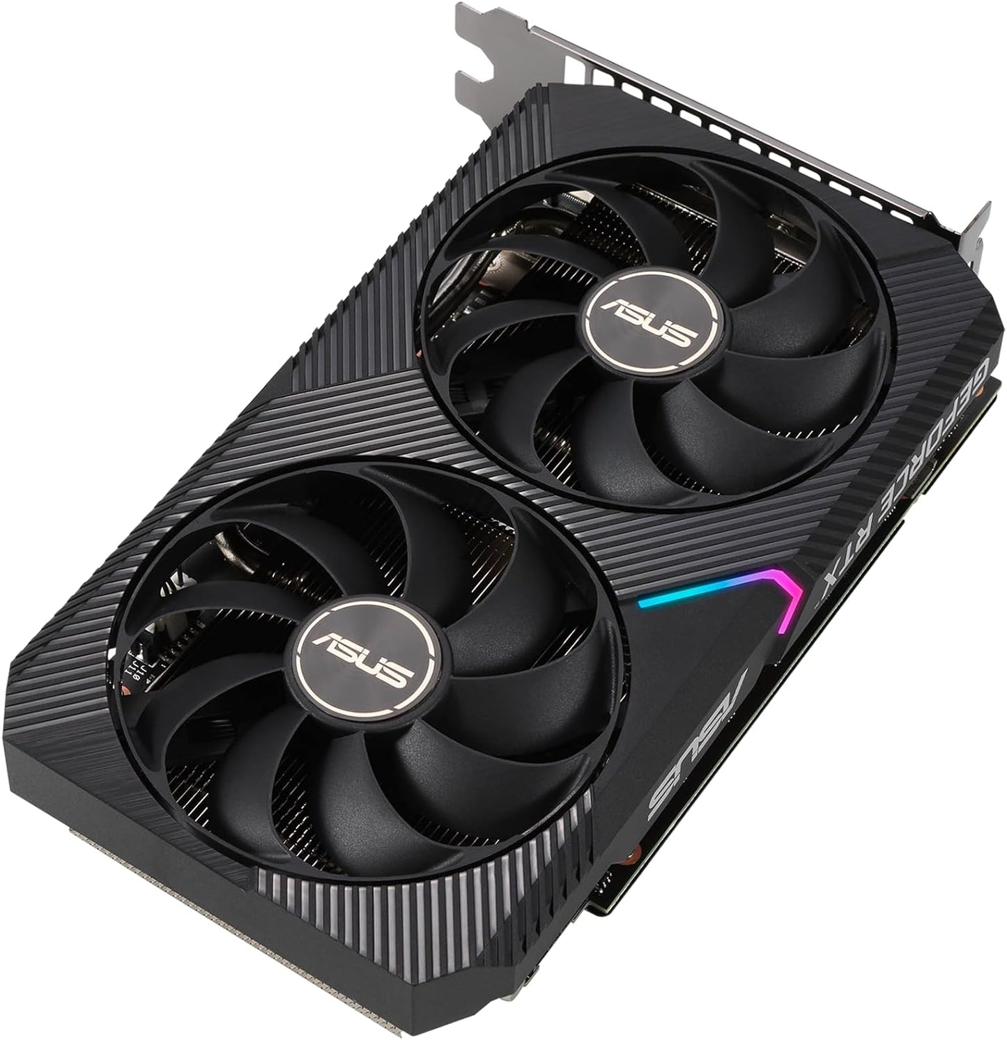 Asus Dual NVIDIA GeForce RTX 3060 V2 OC Edition Gaming Graphics Card, PCIe 4.0, 12GB GDDR6 Memory, HDMI 2.1, DisplayPort 1.4a, 2-Slot Design, 15Gbps, 192-bit - Black - CaveHubs