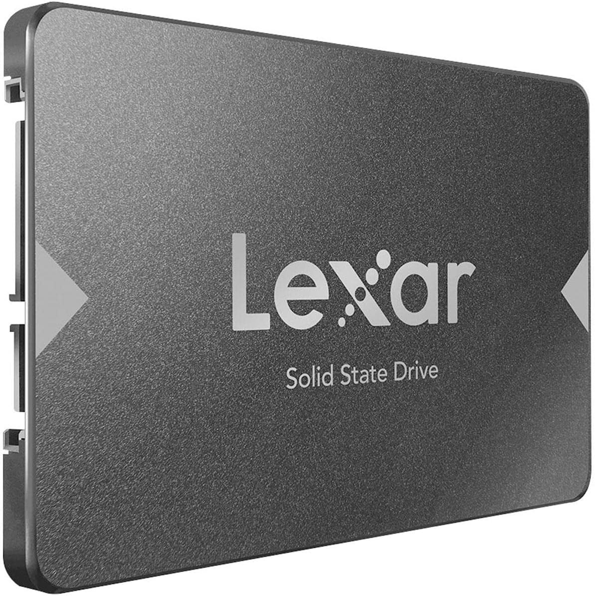 Lexar NS100 512GB 2.5” (SATA 6Gb/s SSD,) Solid State Drive, Up to 550MB/s Read (LNS100-512RB)- Black