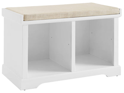 Crosley Furniture Anderson Entryway Storage Bench, White