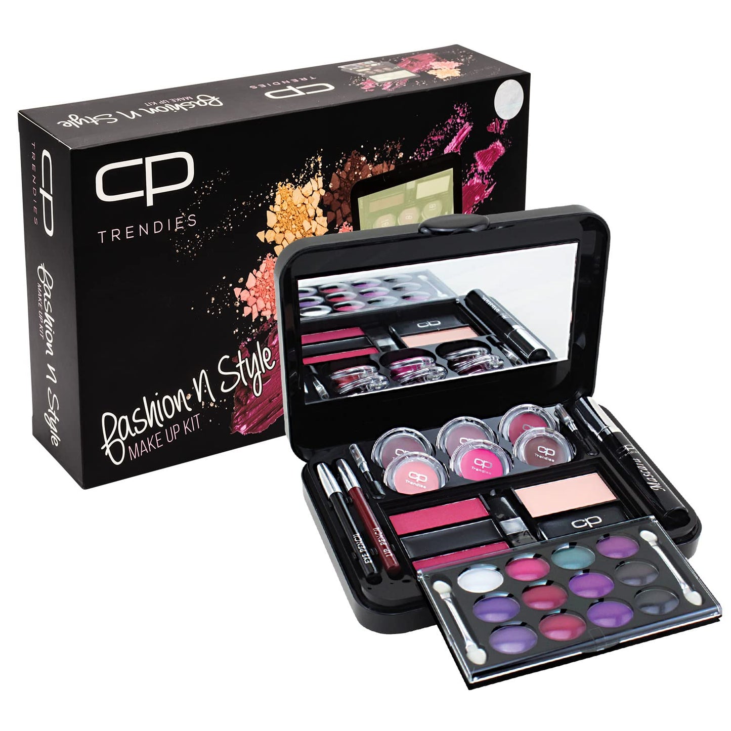 CP TRENDIES Makeup Kit 92 – STUNNING BEAUTY - Ultimate Color - Gift Set for Women/Girls | All-in-one Makeup Kit