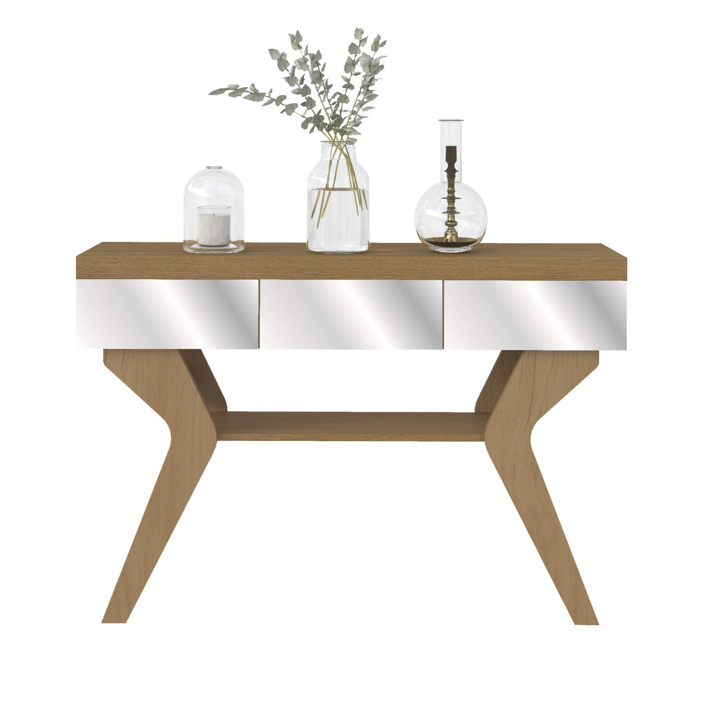 Artely Houston Console Table, Off White,W 120 cm X D 33 H 80