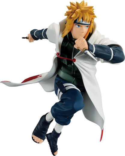 Banpresto Minato Namikaze II Naruto Shippuden Action Figure - Vibration Stars BP88032 Multicoloured