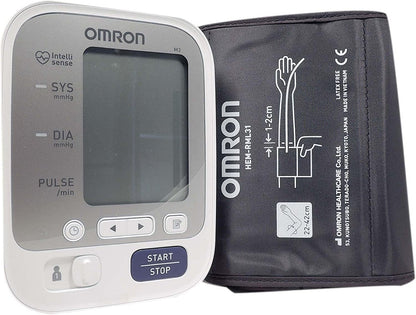 Omron HEM-7131-E, M3 Automatic Blood Pressure Monitor, White