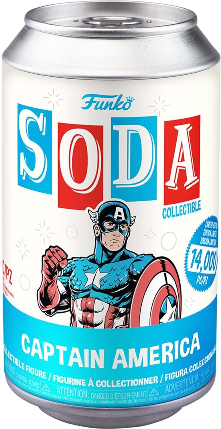 Funko Captain America (Marvel) Vinyl Soda