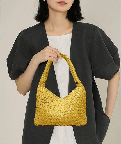 Fashion Designer Handbags and Purses Women Shoulder Bag Casual Versatile Hand Woven Shopping Totes Ladies Underarm Bags