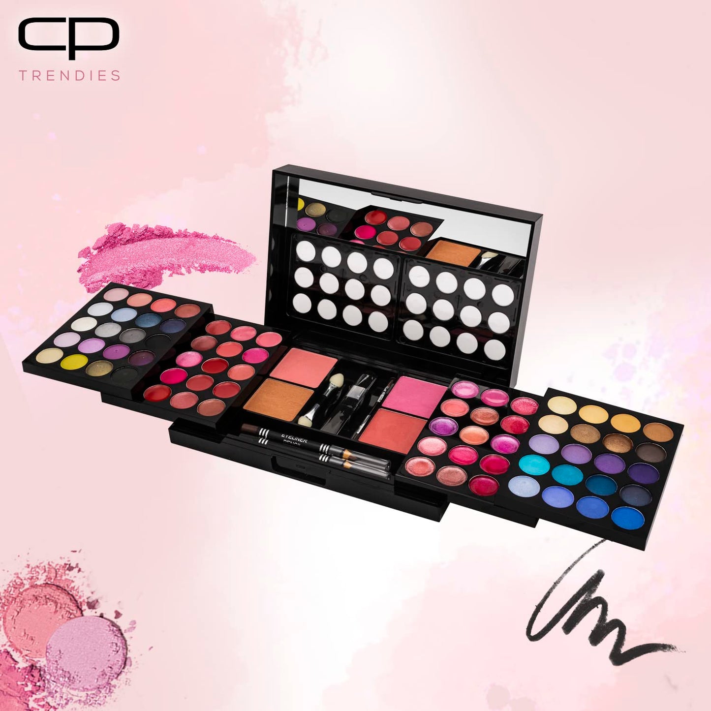 CP TRENDIES Makeup Kit 92 – STUNNING BEAUTY - Ultimate Color - Gift Set for Women/Girls | All-in-one Makeup Kit