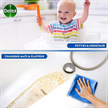 Dettol Sparkling Shine Glass Cleaner, helps remove Greasy Residues, Trigger Spray Bottle, 500ml ( Packaging May Vary)