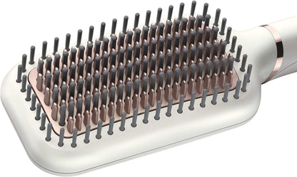 Philips StyleCare Essential | Heated Straightening Brush | Tourmaline Ceramic Coating | 2 Temperature Settings | Hair Straightener | ThermoProtect Technology | 2 Years Warranty | BHH880/03