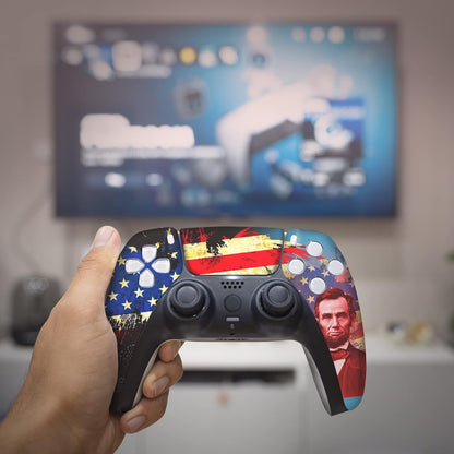 BCB Controller Customised for PS5 Controller Wireless. Original Playstation 5 Controller Compatible with Custom PS5 Remote Control Console. Customized with Permanent Hydro-dip Printing (Not a Skin)