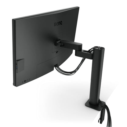 BenQ PD3205UA 32-inch Ergo Arm 4K Monitor, UHD, sRGB, Rec.709, HDR10, IPS, AQCOLOR Technology, USB-C, Factory-Calibrated, Hotkey Puck G2, KVM, Color Mode, DualView